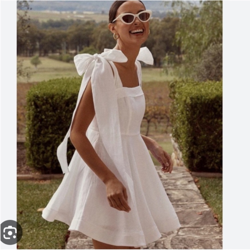 DISSH White Mini Dress - Rehearsal Dress